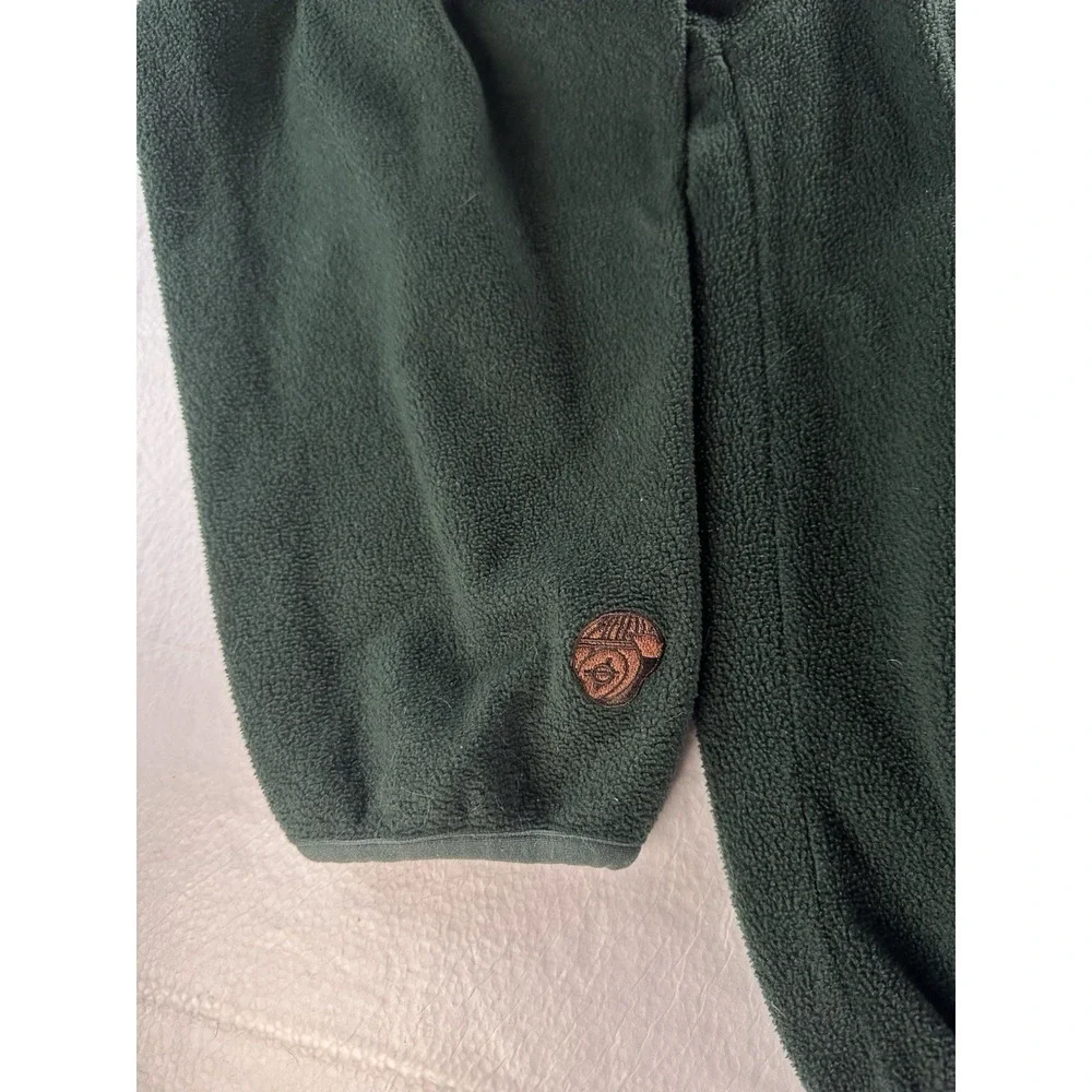 Vintage Champion Authentic Apparel Green‎ Bay Packers Fleece Jacket Mens Large